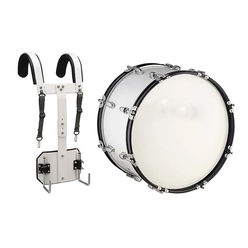 BKPercussion PERBK26MBDH Marching Bass Drum PLS Harn - BASS DRUMS - BK PERCUSSION TOMS The Only Music Shop