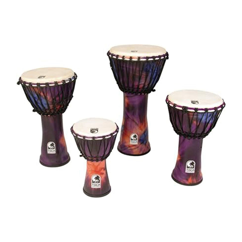 Toca PERTOSFDJ9WP 9inches Frees Purple Djembe Drum