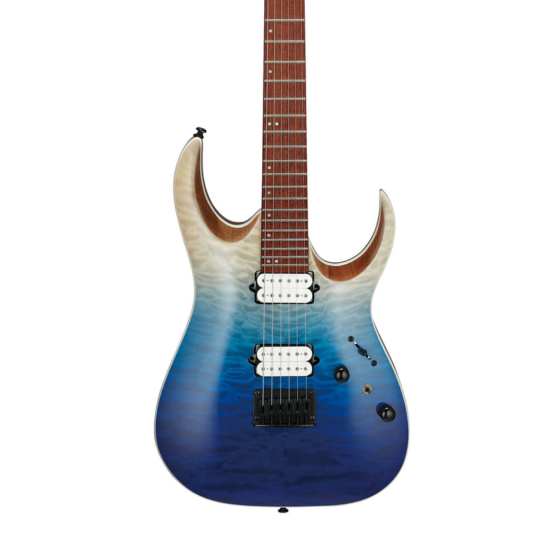 Ibanez RGA42HPQM-Big High Performance Electric Guitar Blue Iceberg Gradation - ELECTRIC GUITARS - IBANEZ TOMS The Only Music Shop