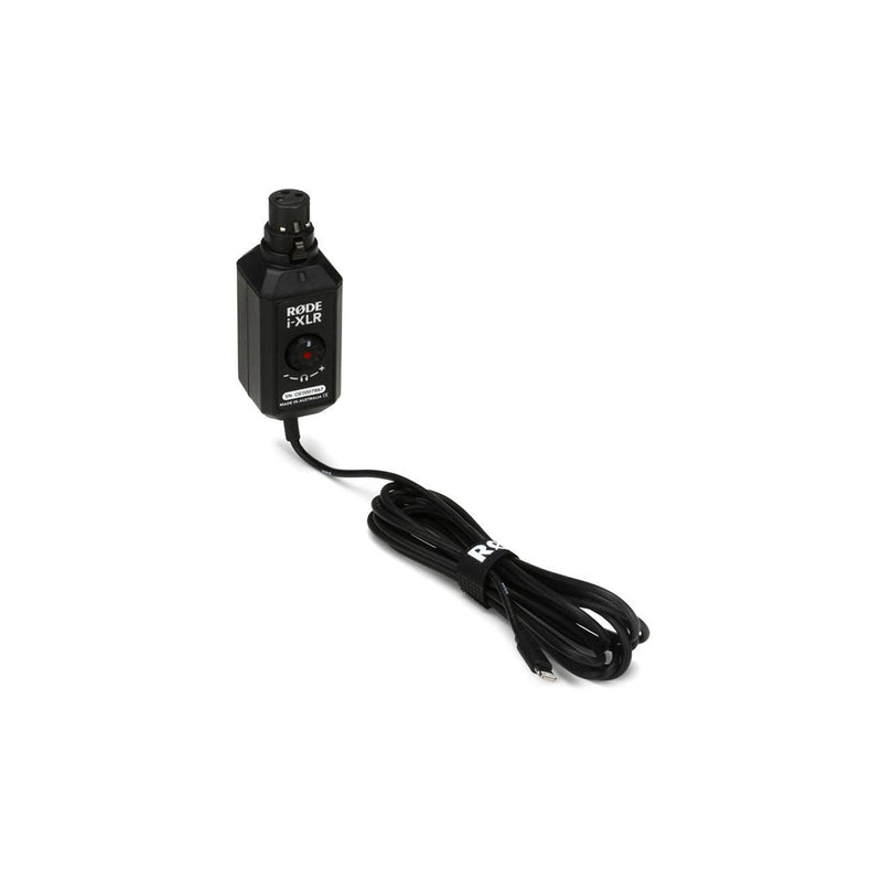 Rode iXLR Digital XLR Interface for iOS Devices - XLR INTERFACE - RODE - TOMS The Only Music Shop