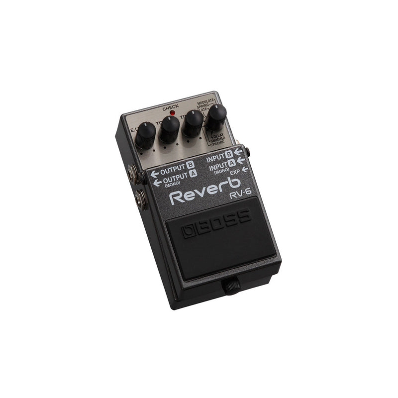 Boss RV-6 Digital Reverb Pedal - EFFECTS PEDALS - BOSS - TOMS The Only Music Shop
