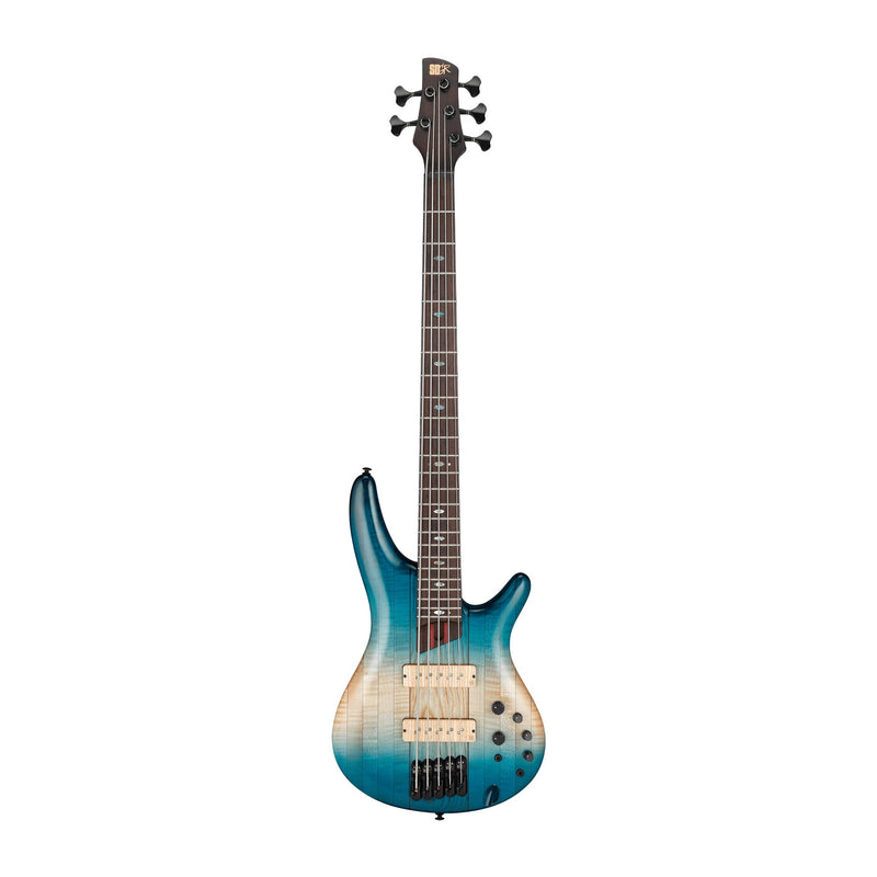 Ibanez SR5CMLTD-CIL Limited Edition Premium 5-String Bass in Caribbean Islet LG Bass Guitar