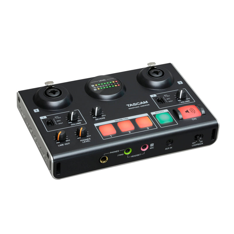 Tascam MiniStudio Creator US-42B - AUDIO INTERFACES - TASCAM - TOMS The Only Music Shop