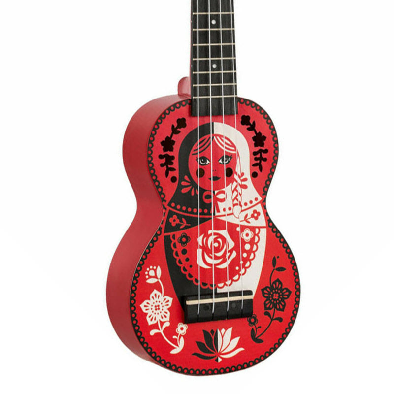 Mahalo TE-MA1RD Art Series Soprano Ukulele Russian Doll Guitar - UKULELES - MAHALO TOMS The Only Music Shop