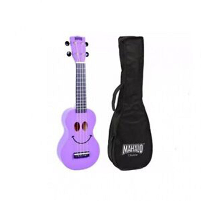 Mahalo TE-USMILETPP Soprano ukelele transpurple