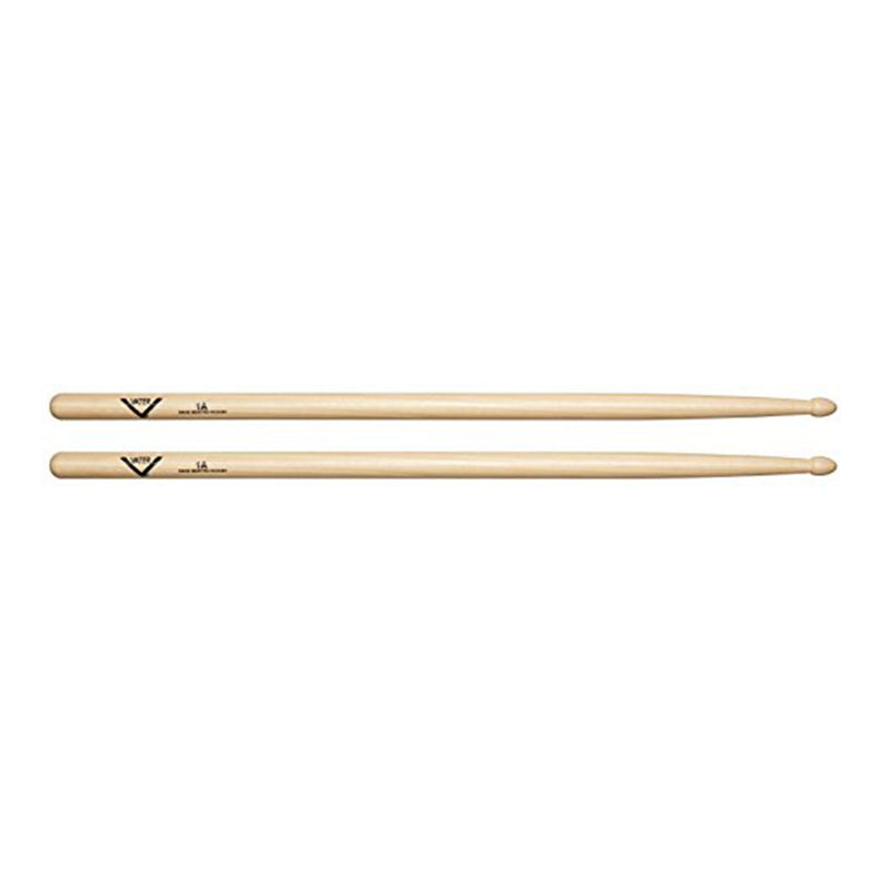 Vater 1A Wood Tip Hickory Drum Sticks (Natural) - DRUM STICKS - VATER - TOMS The Only Music Shop